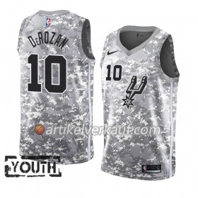 NBA San Antonio Spurs Trikot DeMar DeRozan 10 2018-19 Nike Grau Swingman - Kinder